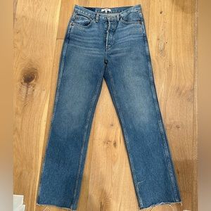 Redone Straight Leg Denim